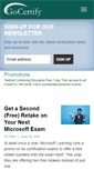 Mobile Screenshot of gocertify.com